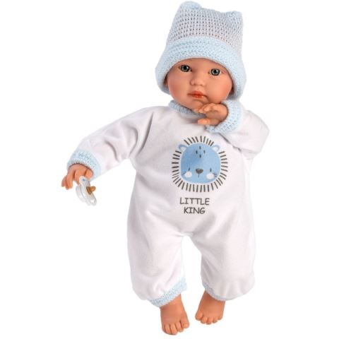 Llorens Cuquito síró baba oroszlános ruhában 30cm-es (30009) (LLORENS3009)