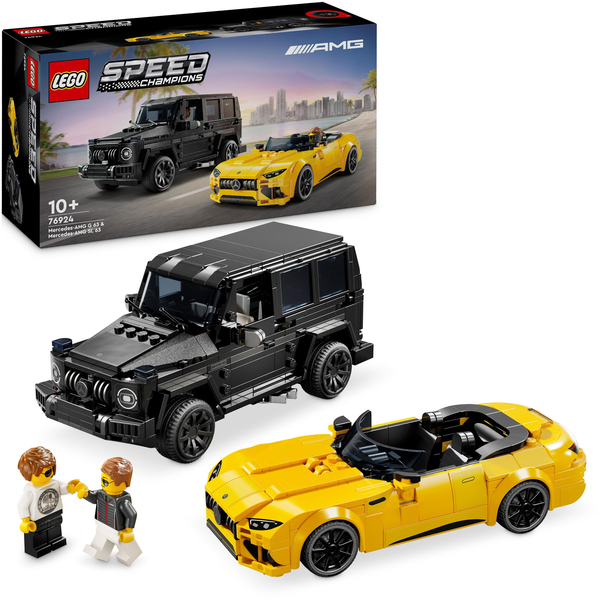 LEGO® Speed Champions 76924 Mercedes-AMG G 63 és Mercedes-AMG SL 63