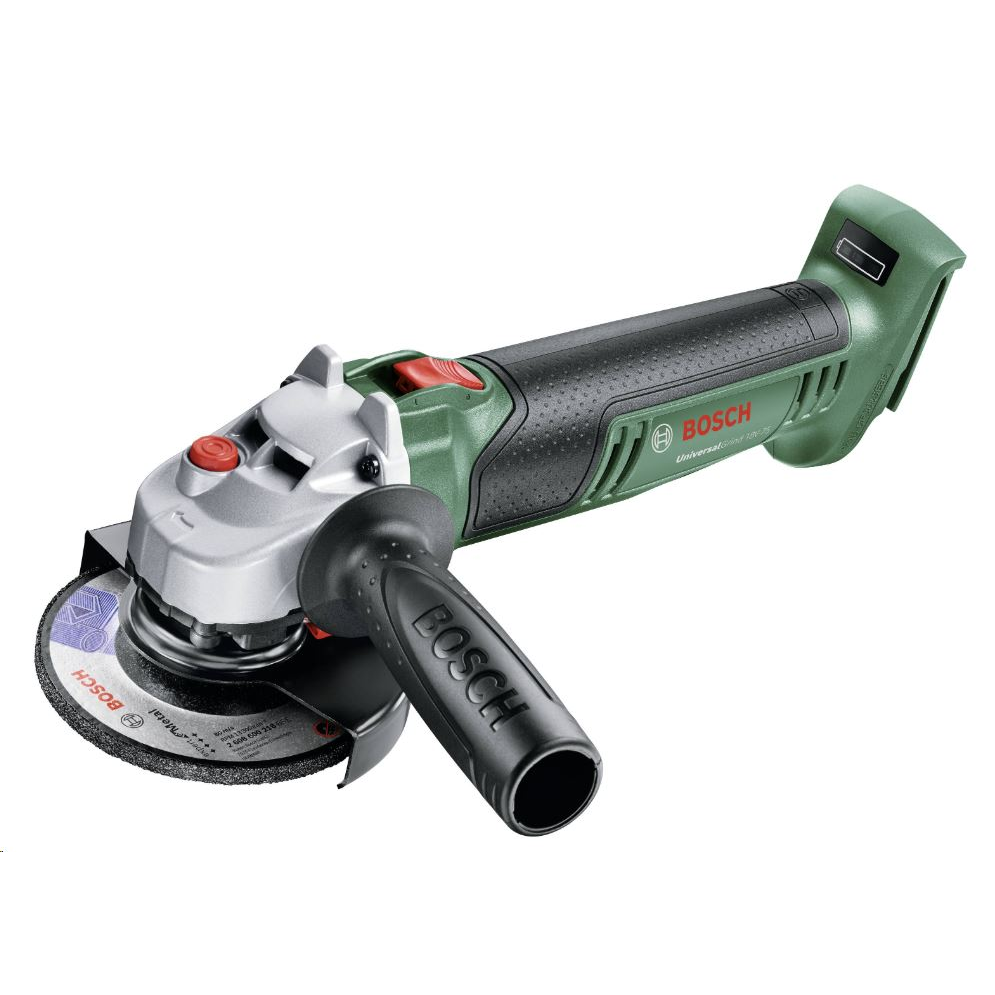 Bosch UniversalGrind 18V-75 akkumulátoros sarokcsiszoló akku nélkül (06033E5001) (06033E5001)