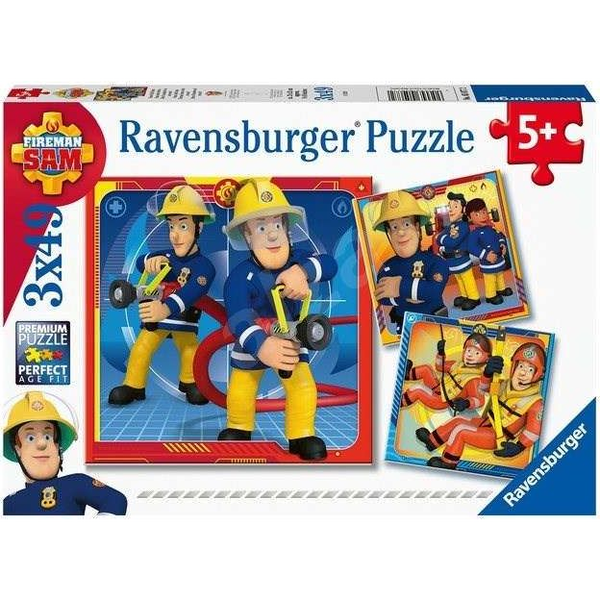 Ravensburger 3 x 49 db-os Puzzle - Sam a mi hősünk (05077)