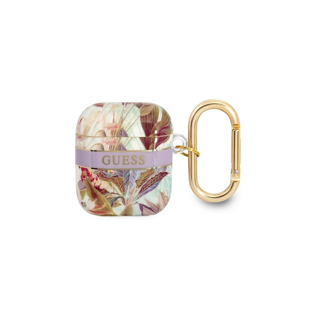 Guess GUA2HHFLU Airpods 1/2 tok - Lila (GUA2HHFLU)