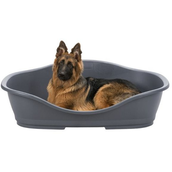 Sleeper 3, legowisko, dla psa/kota, plastikowe, ciemnoszare, 80 � 53 cm, z recyklingu