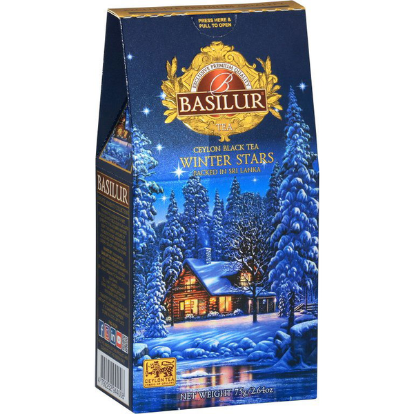 Basilur Infinite Moments Winter Stars 75 g papír