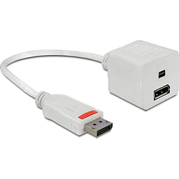 ADA Delock 61751 Displayport apa> Displayport + Displayport mini anya adapter (61751)