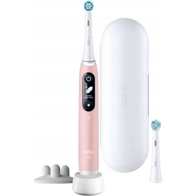 Oral-B iO Series 6s Elektromos Fogkefe Rózsaszín (4210201427384)