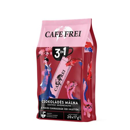 Cafe Frei Tokiói csokoládés málna Instant Kávé 20x17g (110295)