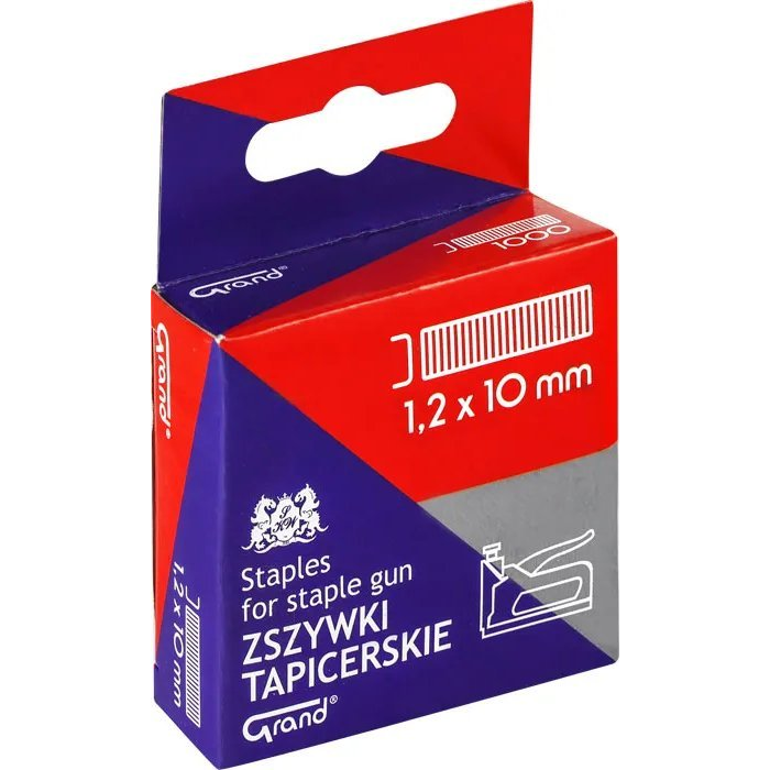 Tűzőkapocs Grand 1,2x10 Mm 1000 Darabos (31291)