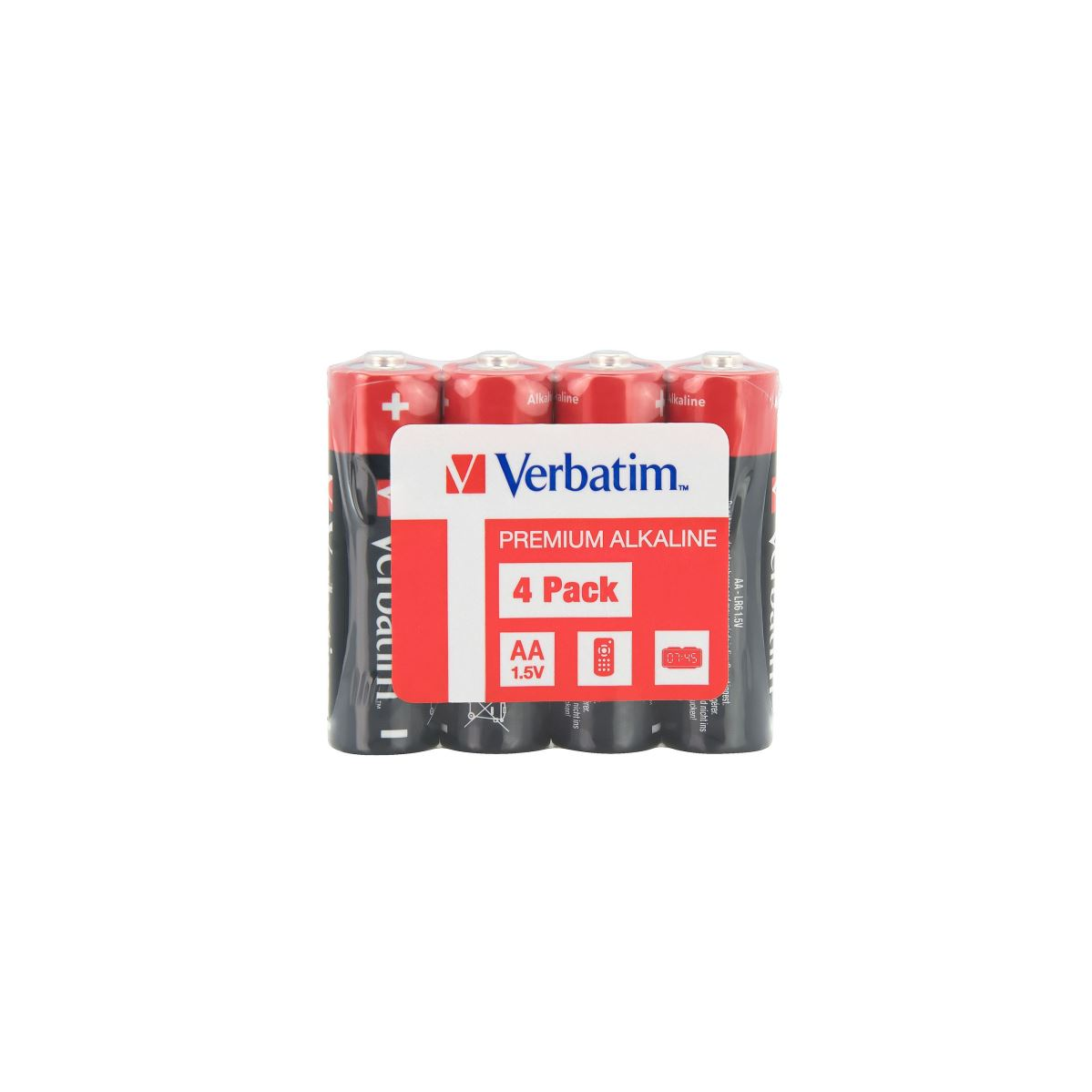 Verbatim AA Egyszer használatos elem Lúgos (49501)