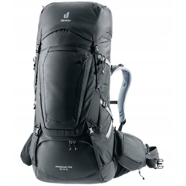 Plecak turystyczny Deuter Aircontact Pro 65 l + 10 l Czarny