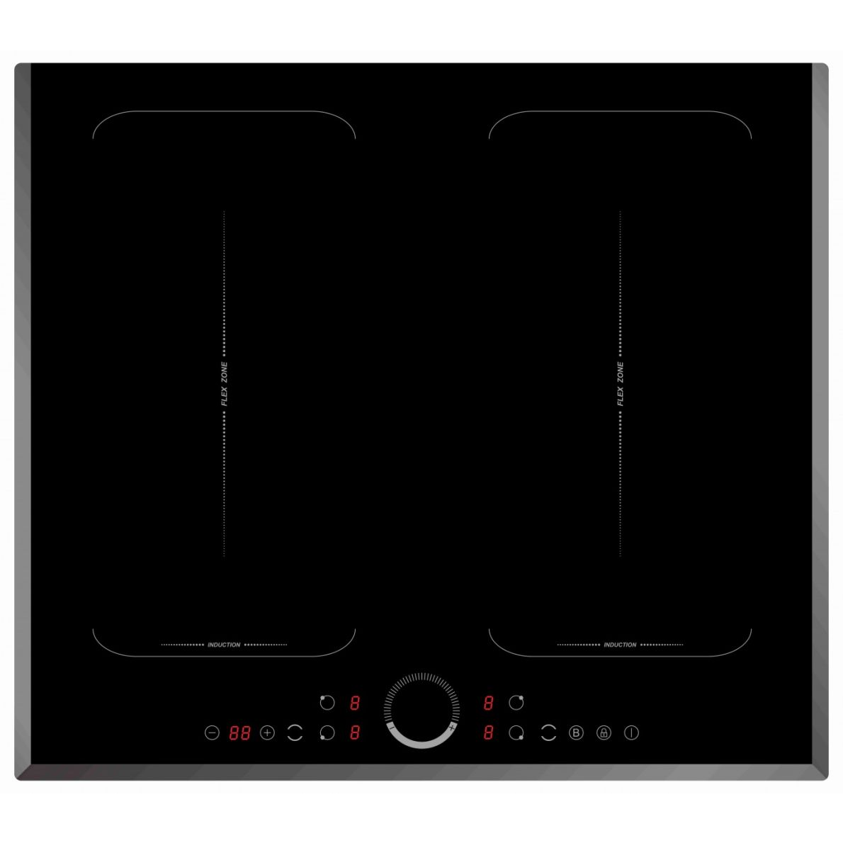 MPM 60-IM-04 Indukciós főzőlap - Fekete (MPM-60-IM-04)