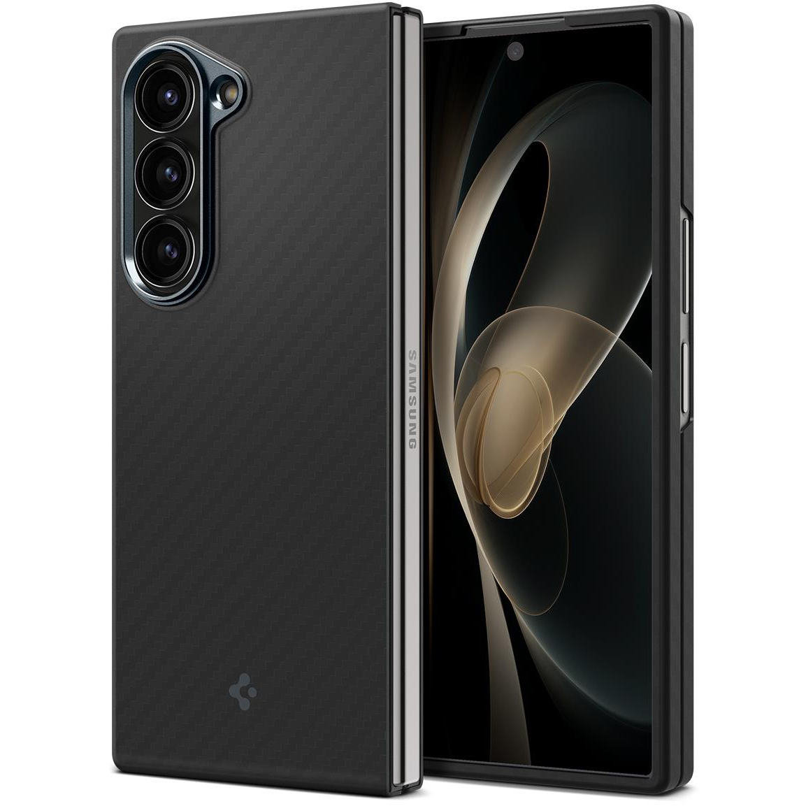 Spigen Air Skin Aramid Black Samsung Galaxy Z Fold6 tok (ACS08856)