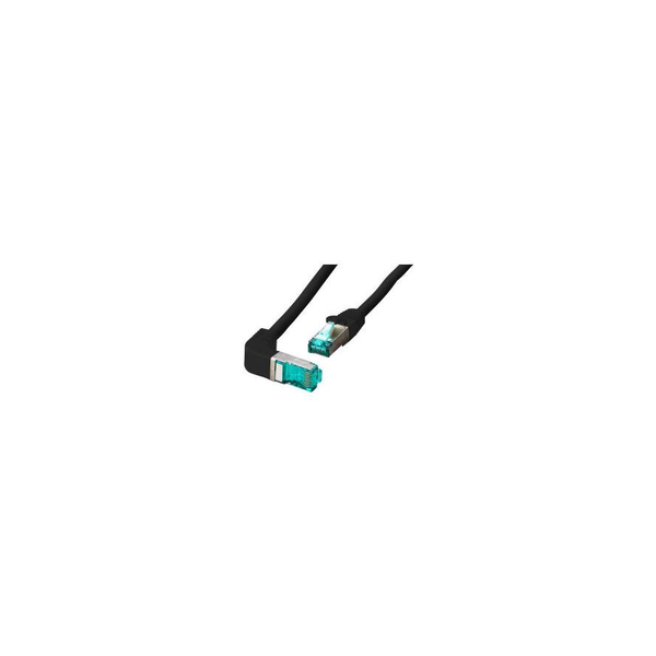 EFB RJ45 Patchkabel S/FTP, Cat.6A, LSZH,90° gewinkelt, 5m