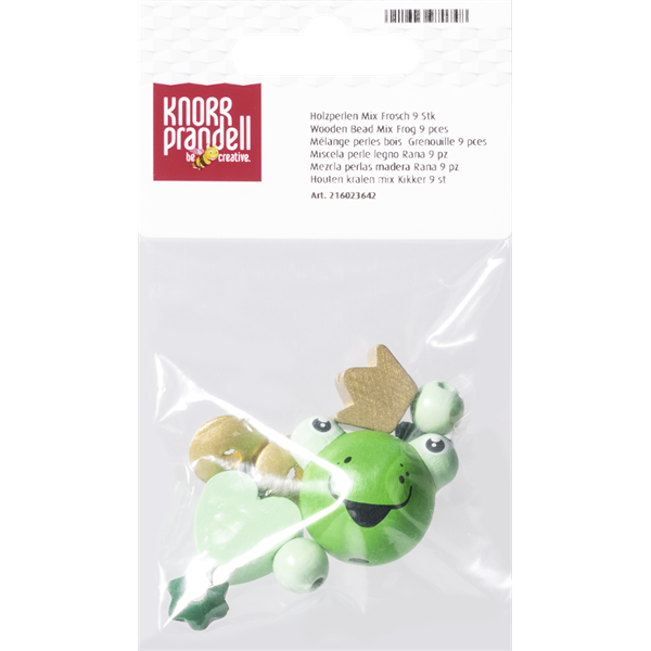 Knorr Prandell Frog 9 darabos fa gyöngy csomag (216023642)