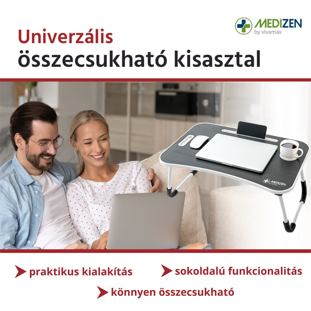 Medizen Univerzális összecsukható kisasztal (GYVTM3) (GYVTM3)
