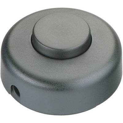 interBär 1 pólusú lábkapcsoló, 2 A 250 V/AC, fekete (5062-504.01)