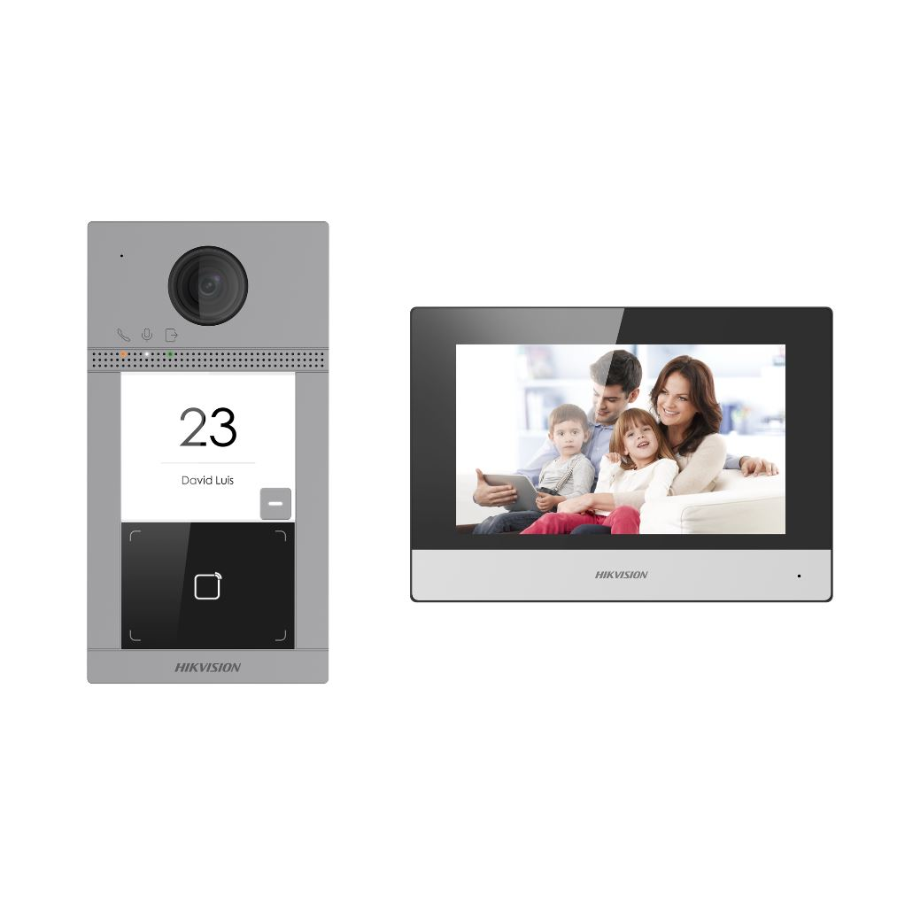 Hikvision IP video kaputelefon szett (DS-KIS604-S) (DS-KIS604-S)