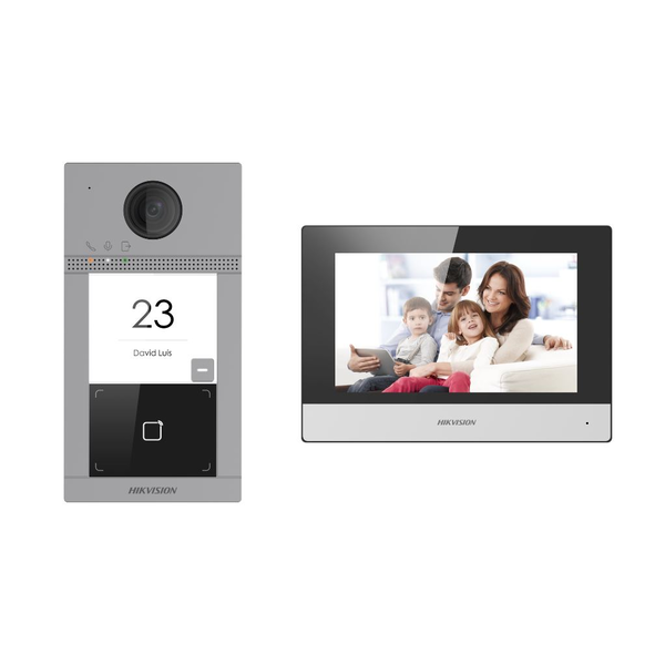 Hikvision IP video kaputelefon szett (DS-KIS604-S)