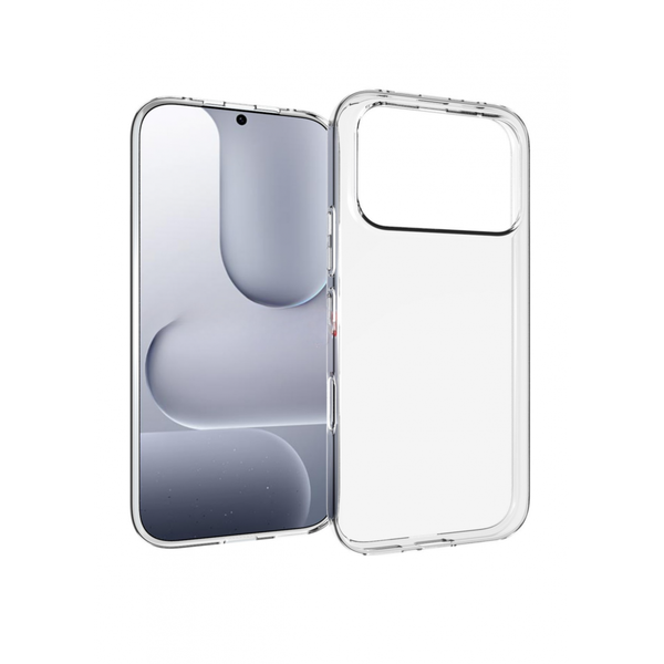 Honor 600 vékony szilikon hátlap, Átlátszó