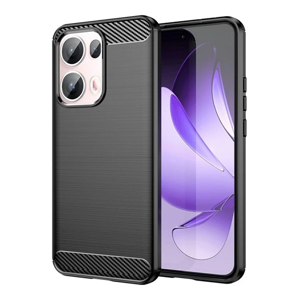 Szilikon telefonvédő (ütésállóság, légpárnás sarok, szálcsiszolt, karbon minta) FEKETE Oppo Reno 13 Pro "Gigapack csomagolás" (GP-167781) Szilikon telefonvédő (ütésállóság, légpárnás sarok, szálcsiszolt, karbon minta) FEKETE Oppo Reno 13 Pro "Gigapack csomagolás" (GP-167781)