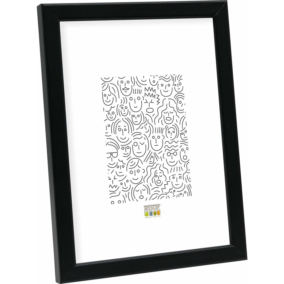 Deknudt S41JL2 23,2x31,8 Képkeret - Fekete (S41JL2_21,0X29,7)