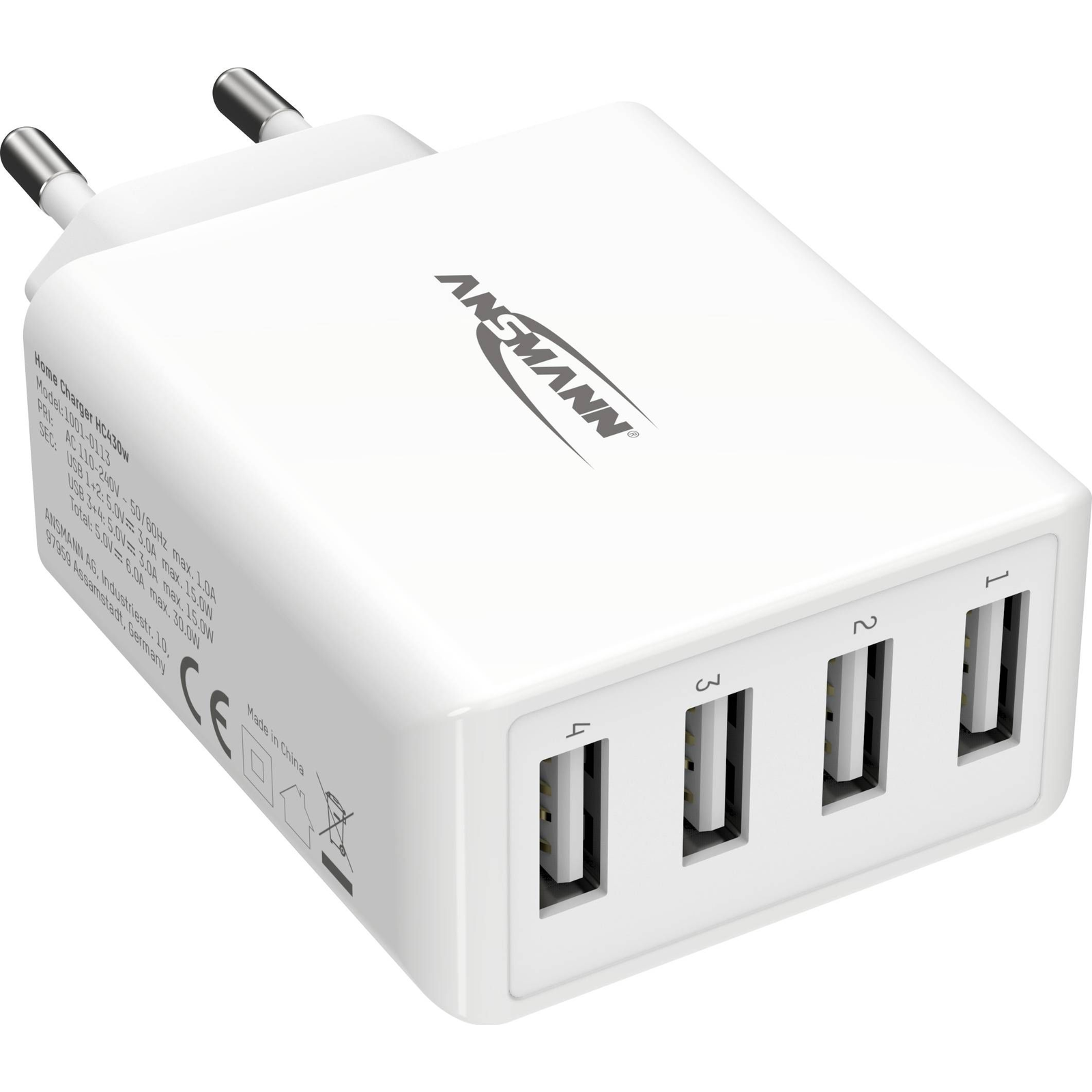 Ansmann HC430 Univerzális Fehér Váltakozó Áram Beltéri (1001-0113)