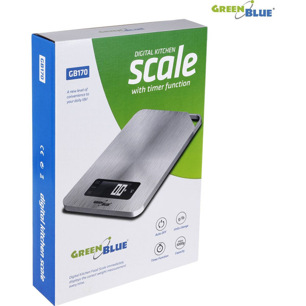 Balanza Báscula De Cocina Digital Con Temporizador