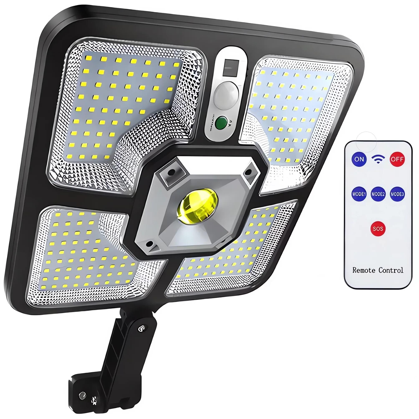 Pronett XJ4935 LED Solar lamp 600 W twilight, motion sensor (XJ4935)