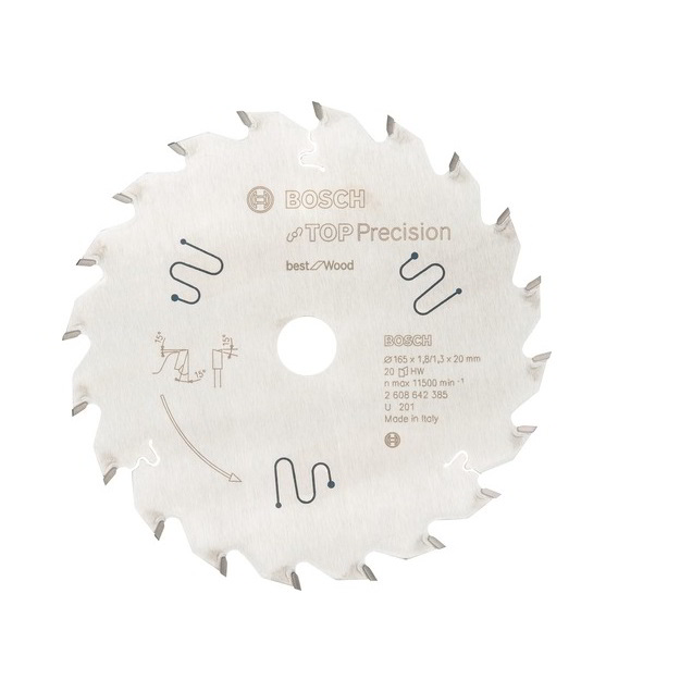 Bosch 2608642385 Top Precision Wood 165 mm Körfűrészlap (2608642385)