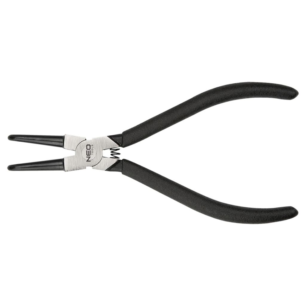 NEO Tools zégergyűrű fogó 145mm, belső, hajlított, CrMo, 10 - 25mm, csúcs diameter 1,5 - 2,0mm (01-092) (01-092)