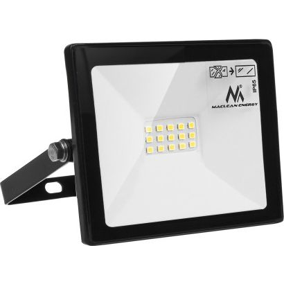 Proyector Led Delgado De 10w, Blanco Neutro De 800lm (4000k) Ip65, Premium Maclean Energy Mce510 Nw,