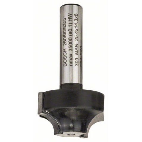 Bosch ˝E˝ profilmaró R6,3mm 25,4x14/46mm (2608628355)