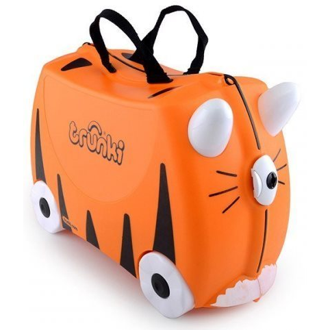 Trunki Gurulós bőrönd - Tipu, a tigris (8595226302790)