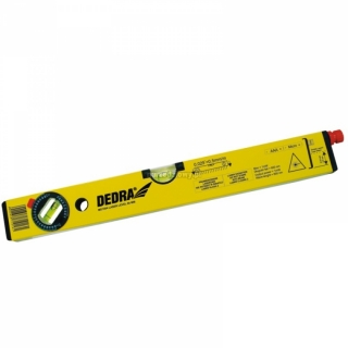 Dedra Lézeres Vízmérték 60 cm 1 mm/M Pontosság