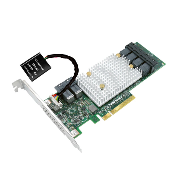 Adaptec Raid 3154-16i  SAS PCIe 16 port 4096mb (SGL)