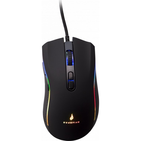 Surefire Hawk Claw Gaming Egér RGB Világítással 6400 DPI