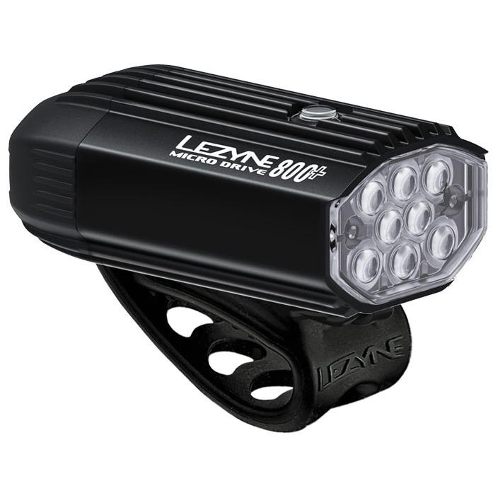 Lezyne Micro Drive 800+ Front Satin Black (1-LED-2-V637)