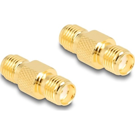 Delock Adapter, SMA csatlakozóhüvely apa SMA csatlakozóhüvely HBI59-1 (90196) (90196)