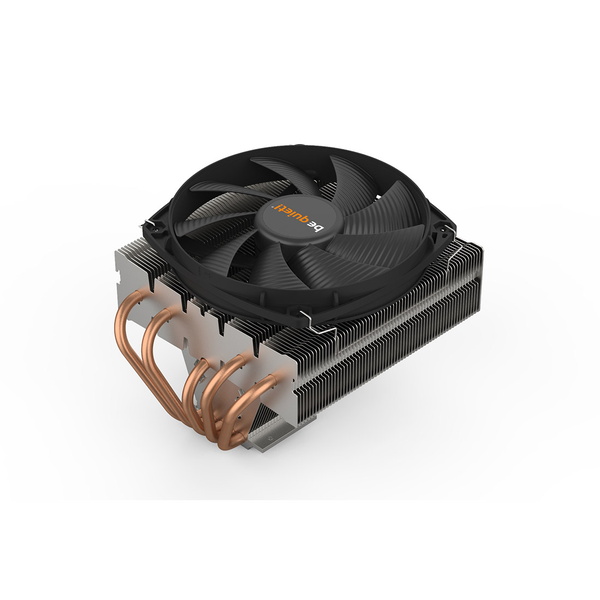 be quiet! Shadow Rock TF 2 Processore Refrigeratore 13,5 cm Nero, Rame, Argento