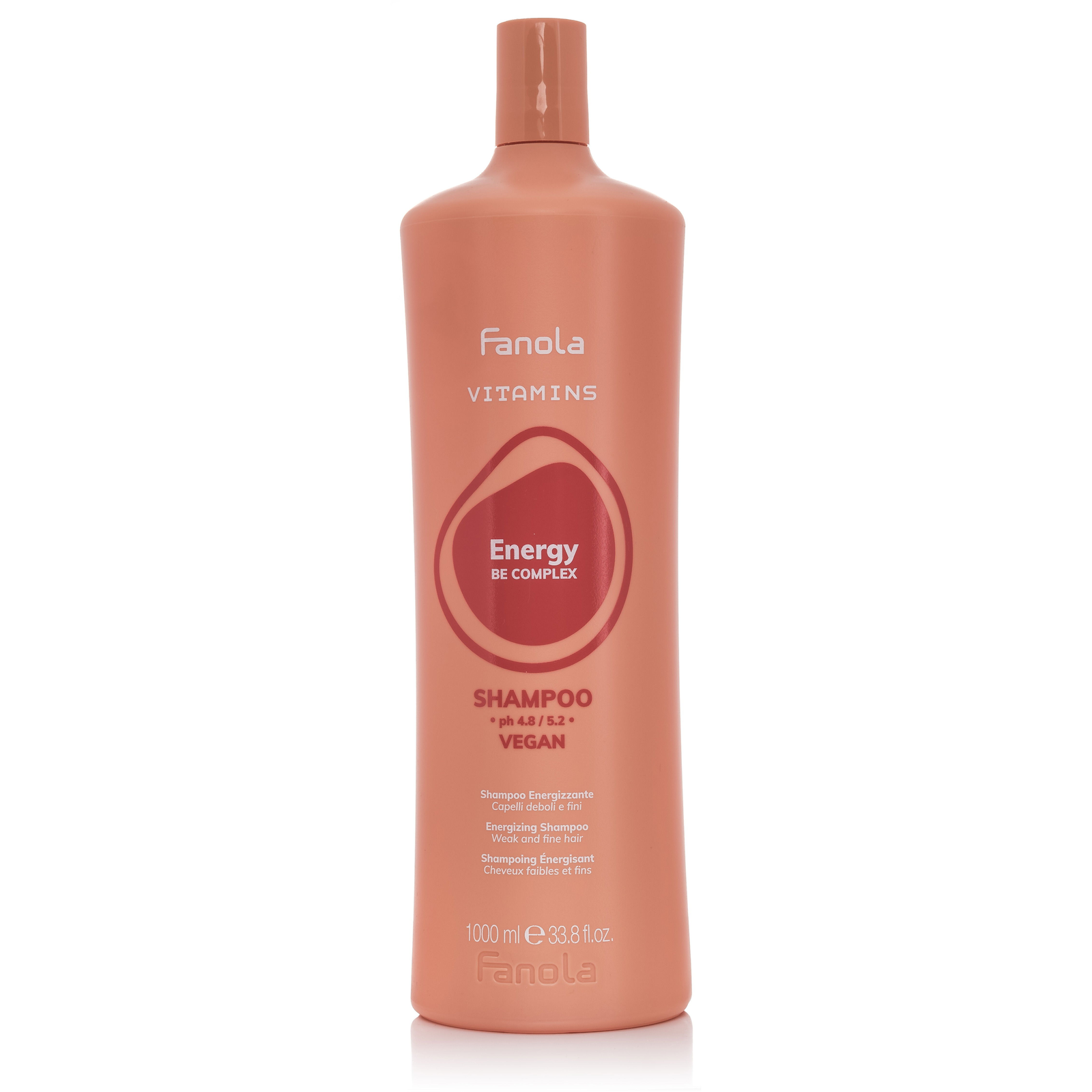 FANOLA Vitamins Energy Be Complex Shampoo 1000 ml (8008277762562)
