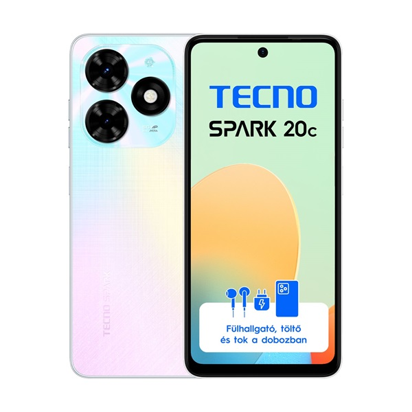 Smartphone Tecno Spark 20C 4 GB / 128 GB 4G (LTE) bílý