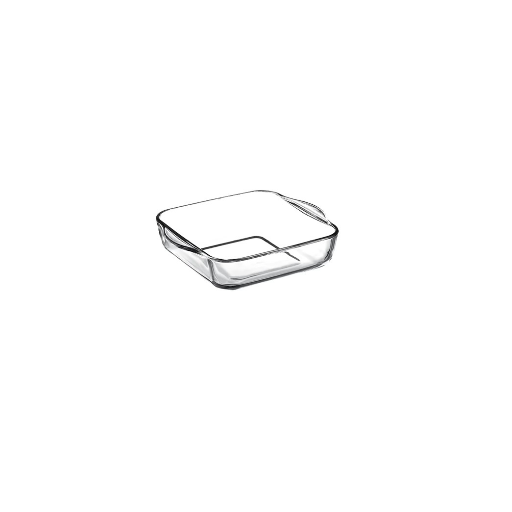 Pasabahce Borcam Hőálló üvegedény fogóval 26x22cm 2,0L - Átlátszó (1017151)