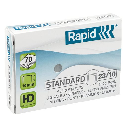 Rapid Standard 23/10 Tűzőgépkapocs (1000 db) (24869300)