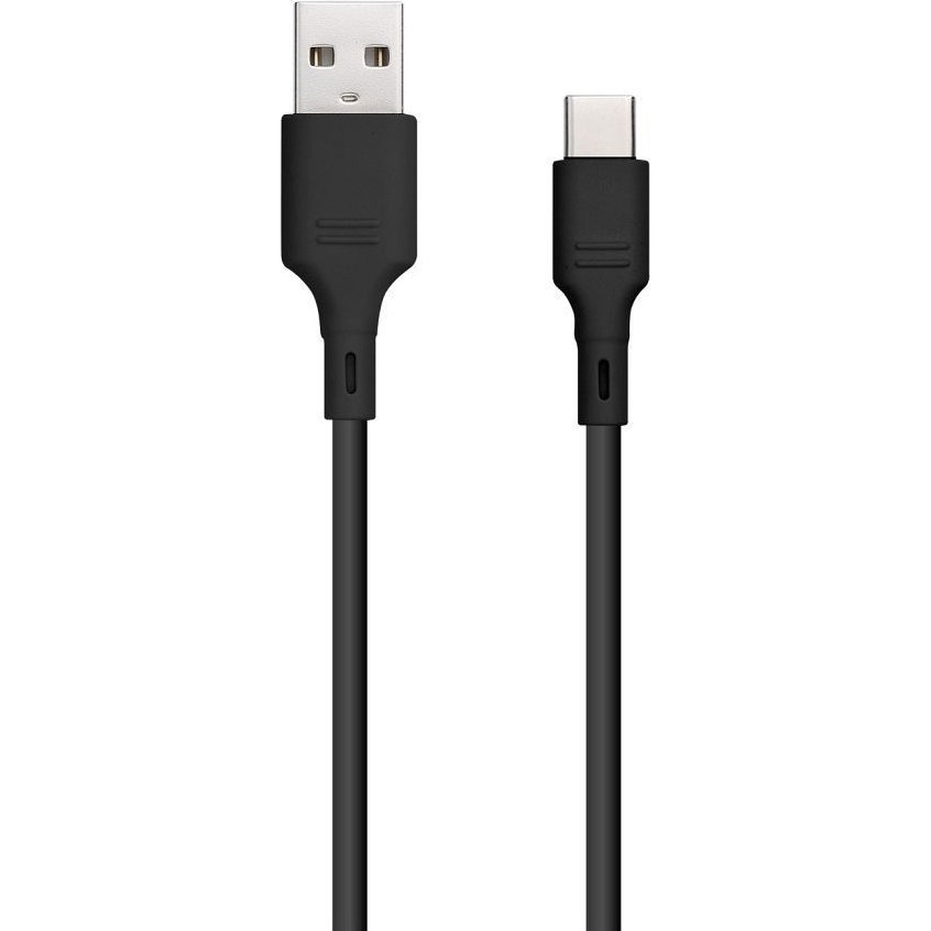 HOCO BS281648 USB-A apa - USB-C apa Kábel Adat és töltő kábel 1m - Fekete ( )