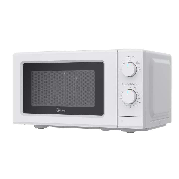 Mikrovlnná rúra MIDEA MD-MP012MK-WH 700W priemer 24.5 cm 19L biela (MD-MP012MK-WH)