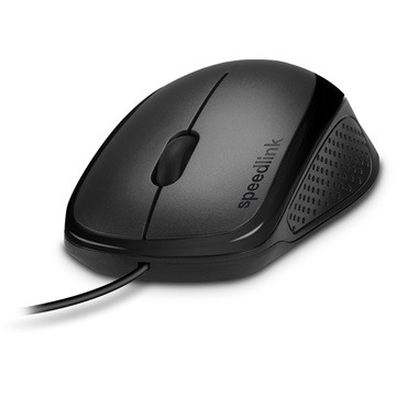 SPEEDLINK Kappa USB Egér Fekete 1000 DPI (SL-610011-BK)