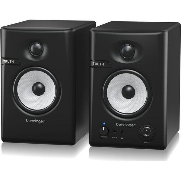 Monitores De Estudio Behringer Audiophile De 3,5 Pulgadas Con Bluetooth (par)