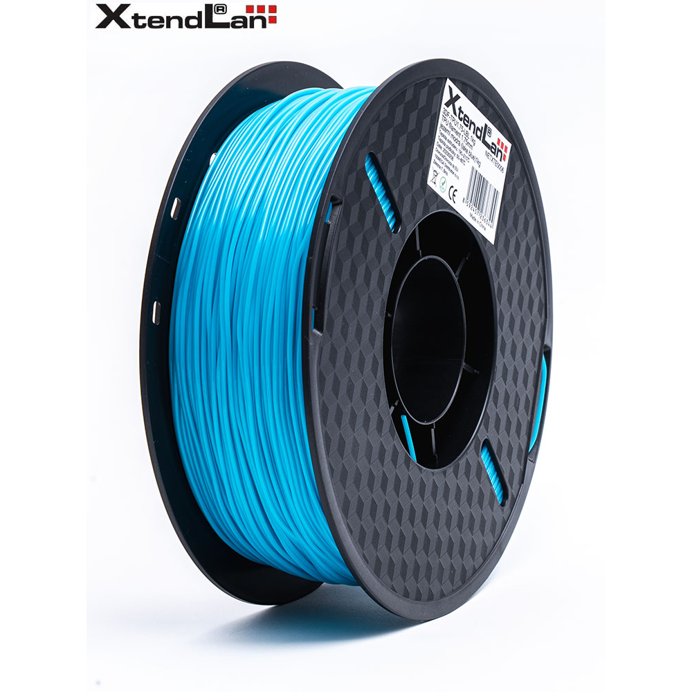 XtendLAN 3DF-TPU1.75-LBL 1KG Filament TPU 1.75mm 1 kg - Türkiz (3DF-TPU1.75-LBL 1KG)