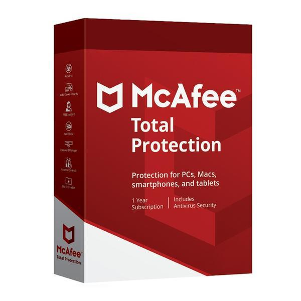 McAfee Total Protection - 3 eszköz / 1 év