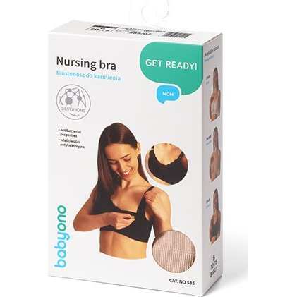 BabyOno Szoptatós melltartó, méret F75-80, testszínű (ONO-996075)