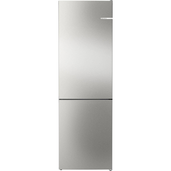 Bosch Serie 4 KGN362ICF хладилник с фризер Свободно стоящ 321 Д C Неръждаема стомана